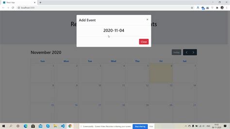 Start using <b>fullcalendar</b> in your project by running `<b>npm</b> i <b>fullcalendar</b>`. . Fullcalendar add event on click react